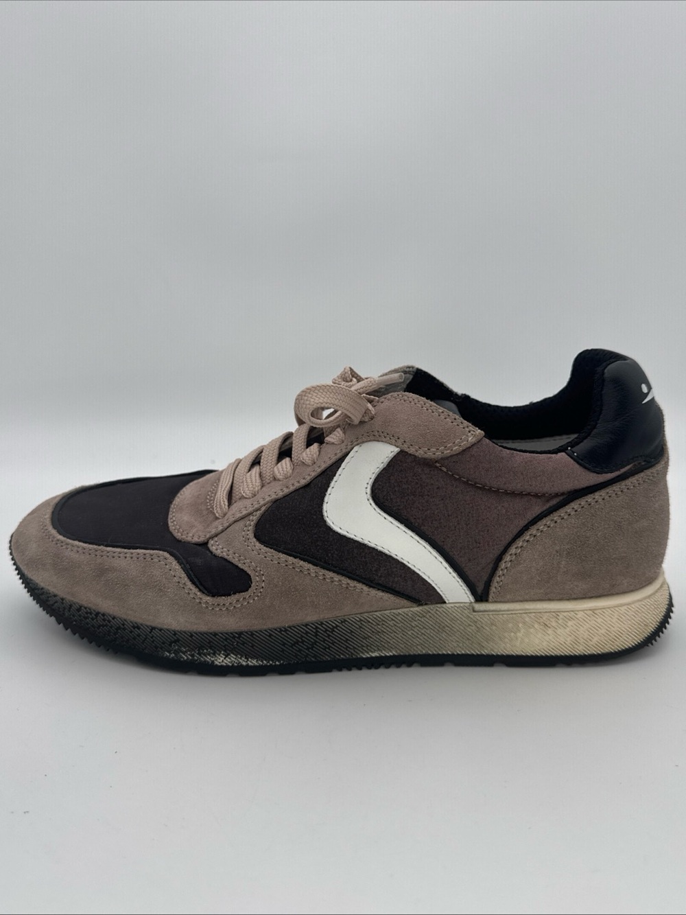 Voile Blanche Julia Suede Brown Beige Sneakers 40 EU 9.5 US